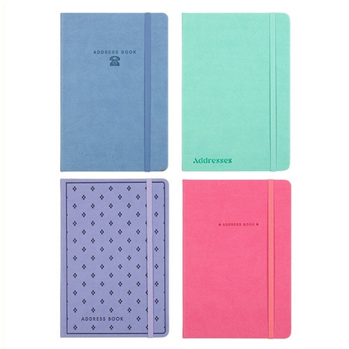 Address book cover with - book,