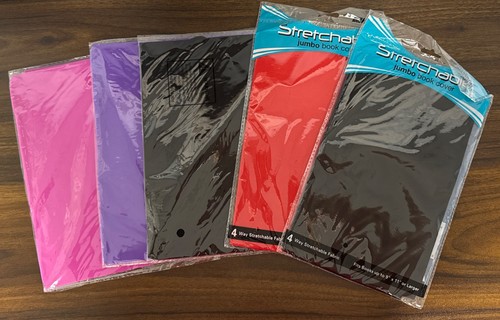 Stretchable book covers - stretchable, fits