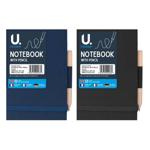 Police style notebook - style, note