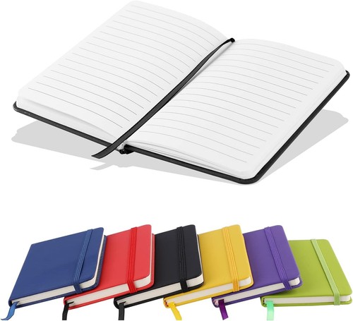 Black hard cover journal - black,